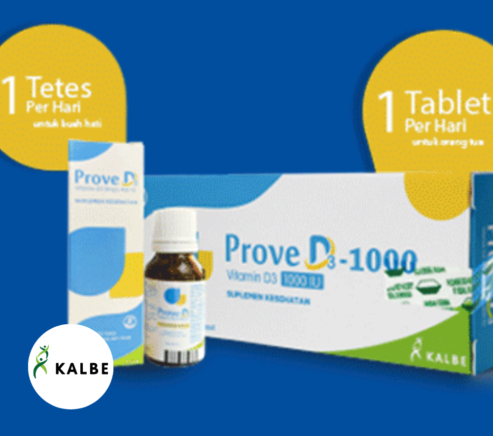 Kalbe: Increasing the recognition of Prove D3 brand among the families segments